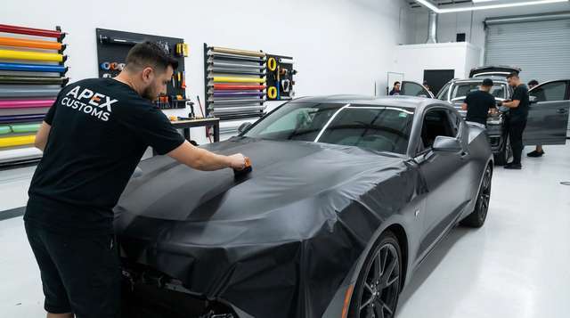 半糖次元改装视频 - 车身贴膜改色视频教程