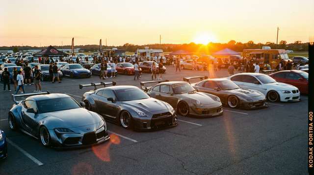 半糖次元跑车视频 - 改装车聚会视频